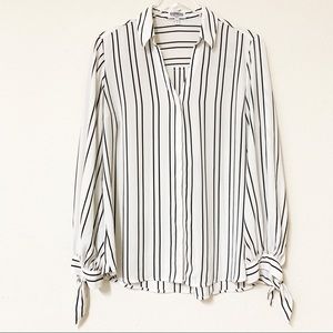 Express The Portofino Slim Fit Striped Shirt